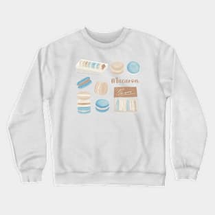 Sweet French Macaron Crewneck Sweatshirt